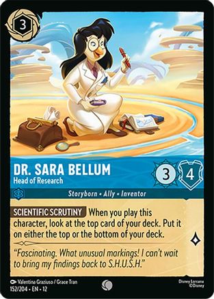 Dr. Sara Bellum - Head of Research (152/204) - WU - Common