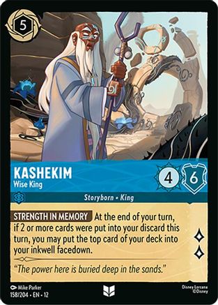 Kashekim - Wise King (158/204) - WU - Uncommon