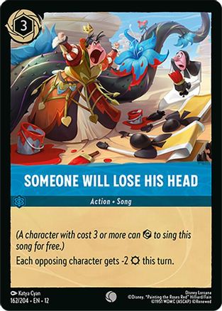 Someone Will Lose His Head (162/204) - WU - Common - Cold Foil
