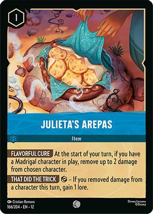 Julieta's Arepas (166/204) - WU - Common - Cold Foil