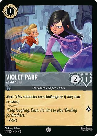 Violet Parr - At Wits' End (178/204) - WU - Common