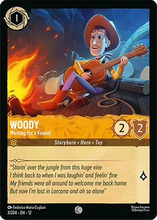 Woody - Waiting for a Friend (3/204) - WU - Common