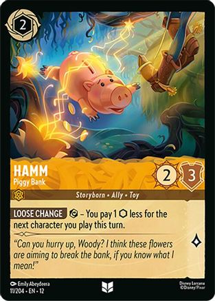 Hamm - Piggy Bank FRANÇAIS (11/204) - CI - Inhabituelle - Cold Foil