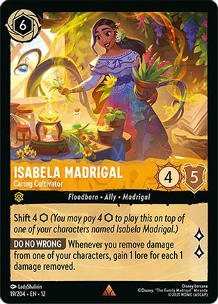 Isabela Madrigal - Caring Cultivator (19/204) - WU - Rare