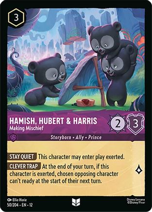 Hamish, Hubert & Harris - Making Mischief (50/204) - WU - Uncommon