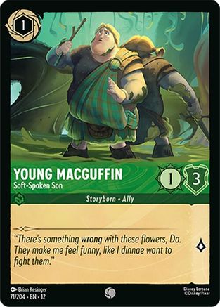 Young MacGuffin - Soft-Spoken Son FRANÇAIS (71/204) - CI - Commune - Cold Foil