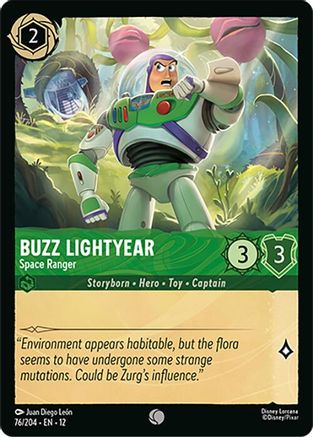 Buzz Lightyear - Space Ranger FRANÇAIS (76/204) - CI - Commune