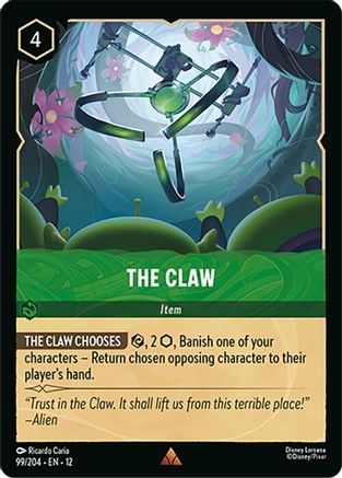 The Claw (99/204) - WU - Rare - Cold Foil