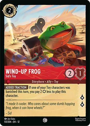 Wind-Up Frog - Sid's Toy (112/204) - WU - Common