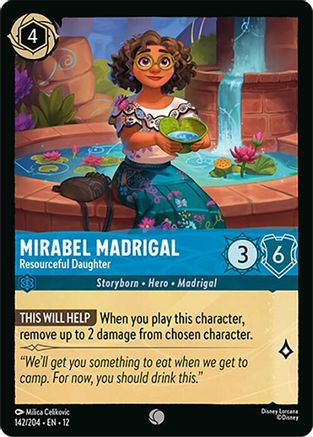 Mirabel Madrigal - Resourceful Daughter (142/204) - WU - Common - Cold Foil
