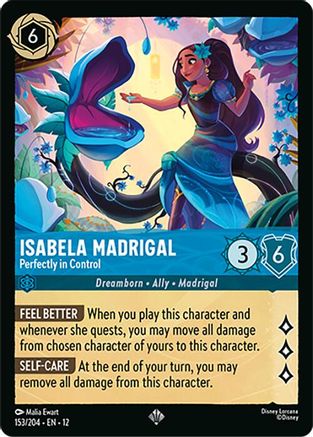 Isabela Madrigal - Perfectly in Control (153/204) - WU - Super Rare