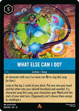 What Else Can I Do? FRANÇAIS (163/204) - CI - Rare - Cold Foil