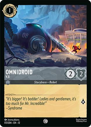 Omnidroid - V.8 (173/204) - WU - Common - Cold Foil