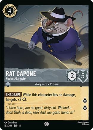 Rat Capone - Rodent Gangster FRANÇAIS (183/204) - CI - Commune