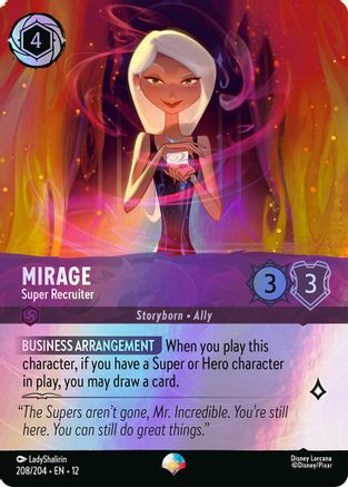Mirage - Super Recruiter (Epic) FRANÇAIS (208/204) - CI - Épique - Holofoil