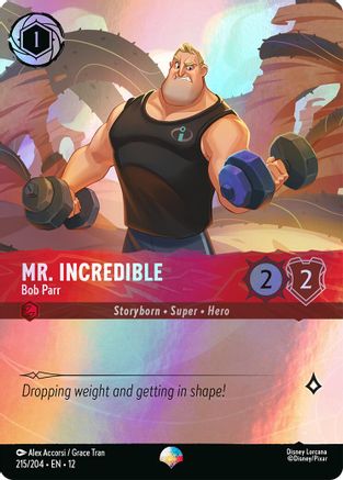 Mr. Incredible - Bob Parr (Epic) (215/204) - WU - Epic - Holofoil