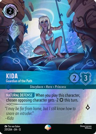 Kida - Guardian of the Path (Epic) (217/204) - WU - Epic - Holofoil