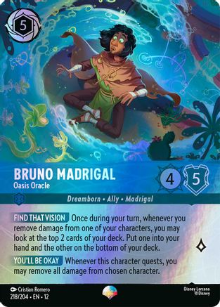 Bruno Madrigal - Oasis Oracle (Epic) FRANÇAIS (218/204) - CI - Épique - Holofoil