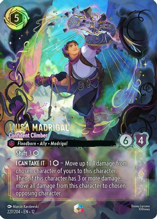 Luisa Madrigal - Confident Climber (Enchanted) FRANÇAIS (227/204) - CI - Enchantée - Holofoil
