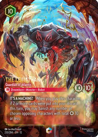 The Leviathan - Guardian of Atlantis (Enchanted) FRANÇAIS (233/204) - CI - Enchantée - Holofoil