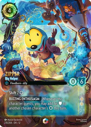 Zipper - Big Helper (Enchanted) FRANÇAIS (235/204) - CI - Enchantée - Holofoil
