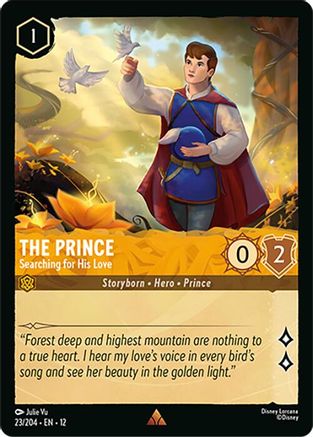 The Prince - Searching for His Love (23/204) - WU - Rare