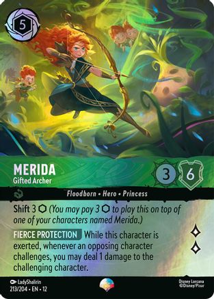 Merida - Gifted Archer (Epic) FRANÇAIS (213/204) - CI - Épique - Holofoil