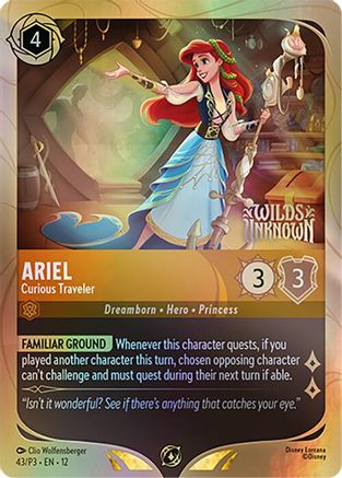 Ariel - Curious Traveler (43) - DLPC - Promo - Holofoil