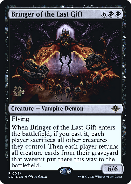 Bringer of the Last Gift (PRE-94S) - rare - Foil