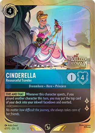 Cinderella - Resourceful Traveler (47) - DLPC - Promo - Holofoil