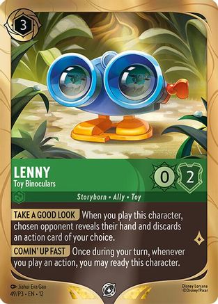 Lenny - Toy Binoculars (49) - DLPC - Promo - Holofoil