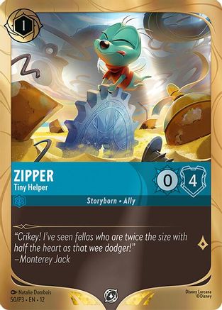 Zipper - Tiny Helper (50) - DLPC - Promo - Holofoil