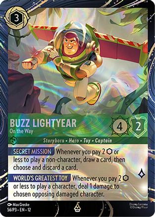 Buzz Lightyear - On the Way (56) - DLPC - Promo - Holofoil