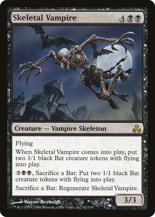 Skeletal Vampire (GPT-062) - rare - Foil