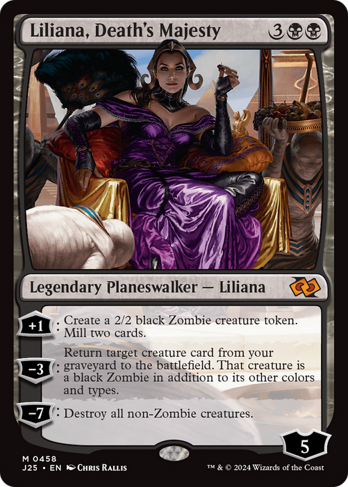 Liliana, Death's Majesty (J25-458) - mythic