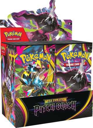 Mega Evolution: Pitch Black - Booster Box (anglais)