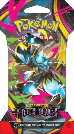 Mega Evolution: Pitch Black - Sleeved Booster Pack (anglais)