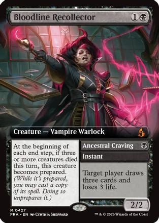 Bloodline Recollector (Extended Art) (FRA-427) - mythic
