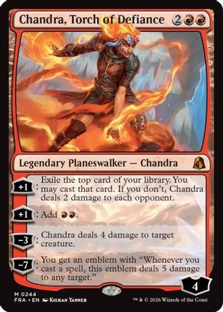 Chandra, Torch of Defiance (FRA-244) - mythic - Foil