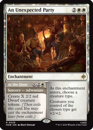 An Unexpected Party (HOB-029) - rare - Foil
