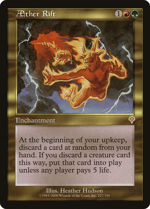 Aether Rift (INV-227) - rare - Foil