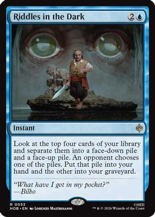 Riddles in the Dark (HOB-053) - rare - Foil