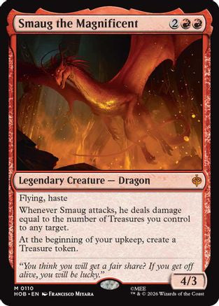 Smaug the Magnificent (HOB-110) - mythic
