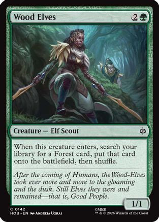 Wood Elves (HOB-142) - common - Foil
