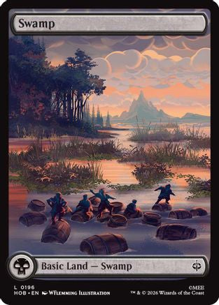 Swamp (0196) (HOB-196) - land - Foil