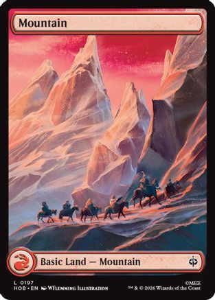Mountain (0197) (HOB-197) - land - Foil