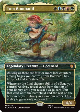 Tom Bombadil (Borderless) (HOC-038) - mythic