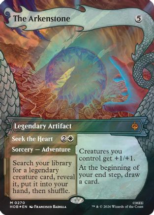 The Arkenstone (Showcase) (Surge Foil) (HOB-270) - mythic - Foil