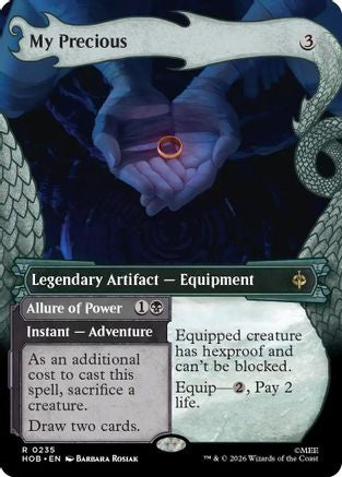 My Precious (Showcase) (HOB-235) - rare - Foil