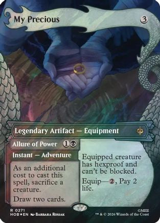 My Precious (Showcase) (Surge Foil) (HOB-271) - rare - Foil
